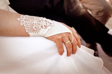 Die Hand der Braut