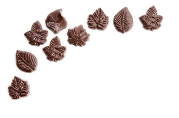 Schoko-Blätter- Rahmen