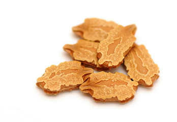 Momordica seeds, macro
