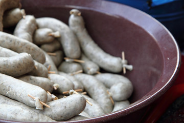 white pudding (traditional czech food)