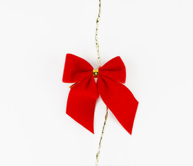 Scarlet ribbon/ Chrictmas decoration