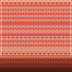 Red Card with Line Pattern and Place for Text