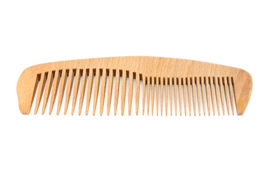 comb for hair isolated on white background