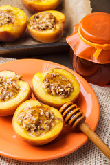 Stuffed Baked Peaches
