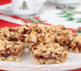 Strawberry Nut Bars