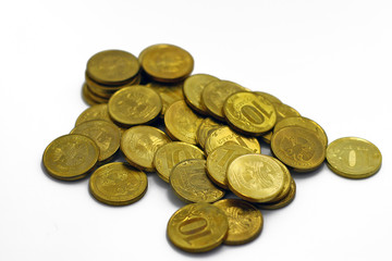 russian ten roubles gold coins