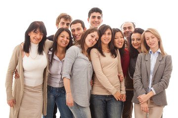 Fototapeta premium Large Group of People, Big Family