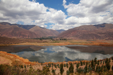 Vicinity of Cusco and lake Sucre
