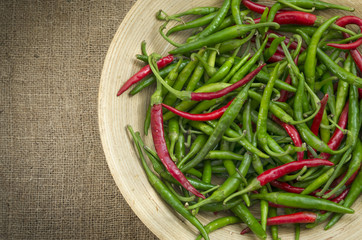 Chili Peppers in bowl