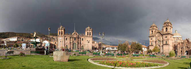 Views around Cusco after heavy rain Peru South Am