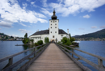 Fototapeta na wymiar Gmunden zobaczyć zamku II.