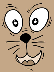 Smile animal draw