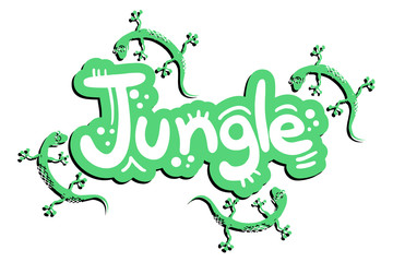 Jungle sticker