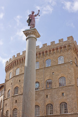 Fototapeta premium Statue in Florence Italy