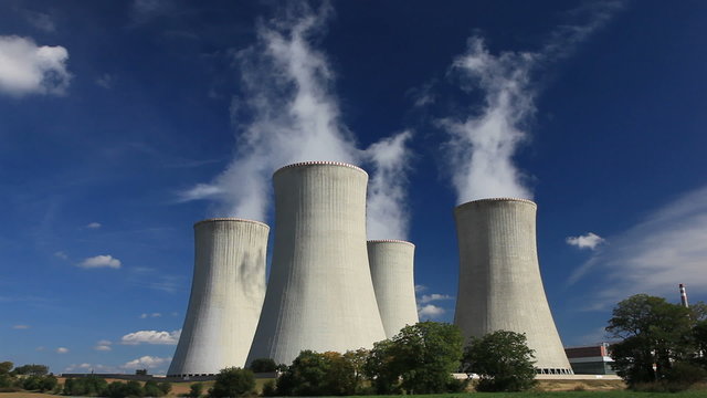 Cooling tower of nuclear power plant
