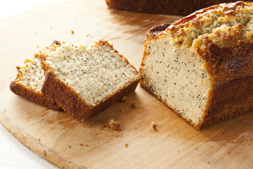 Fresh Homemade Poppy Seed Bread