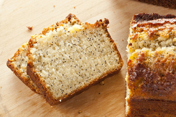 Fresh Homemade Poppy Seed Bread