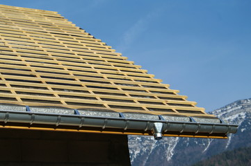 détail de toiture