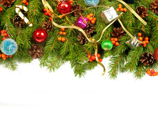 Christmas background. Eve framework