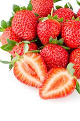 Appetizing strawberries