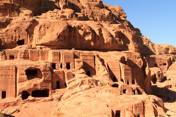 The Outer Siq, in Petra, Jordan