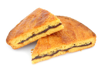 Gâteau breton fourré à la crème de pruneaux 