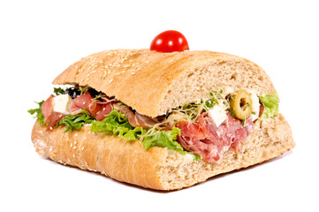 Big tasty sandwich