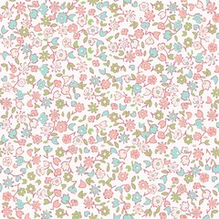 seamless floral pattern with flowers