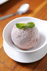 chocolate ice cream