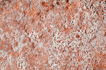 texture with acidic crystals