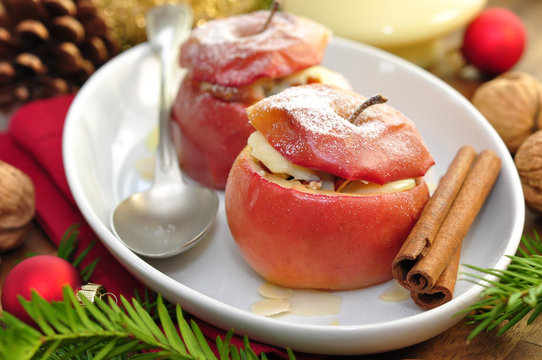 Brat&auml;pfel mit Puderzucker