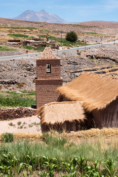 Church of Socaire, Atacama desert (Chile)