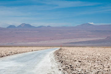 Fototapeta na wymiar Salt mieszkanie Atacama (Chile)