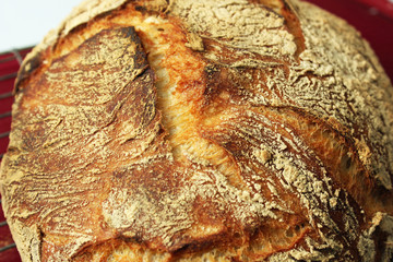 Closeup of Artisan Bread