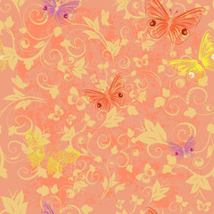 seamless background vintage retro grunge