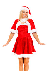 Beautiful Santa girl