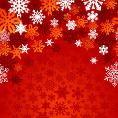 Obraz na płótnie Canvas Boże Narodzenie śniegu w tle