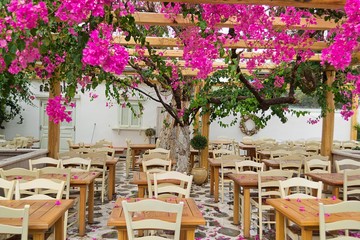 Lungo le strade di Mykonos, Grecia