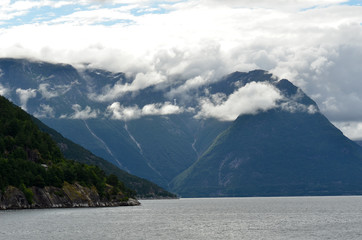 Dans les fjords de Norvège