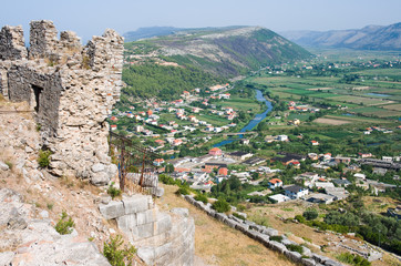 Town And Castle Of Lezhe, Albania - 46025329