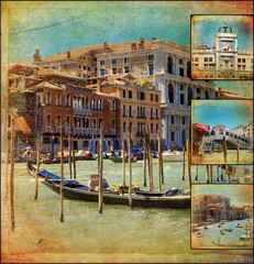 Collage - Venice - Venise - Venezia