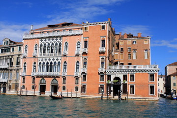 Fototapeta premium Le Grand Canal de Venise - Italie