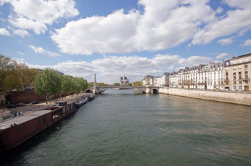 Paris - vue sur l'ile Saint Louis