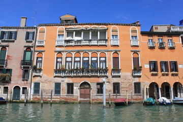 Fototapeta na wymiar Grand Canal w Wenecji - Włochy