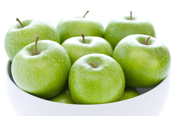 green granny smith apples