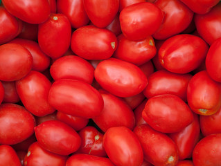 fresh red tomatoes backdrop