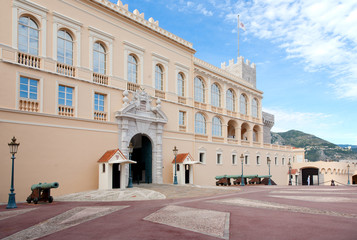 Fototapeta na wymiar Pałac Księcia Monako