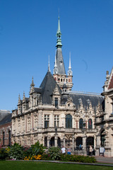 Fototapeta premium Le palais Bénédictine, Fécamp, Seine maritime, France