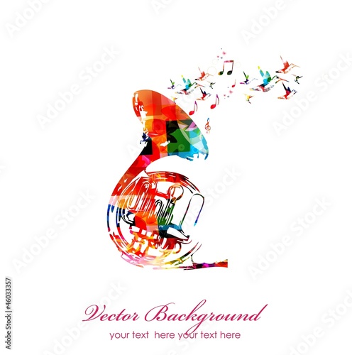colorful music background. vector" fichier vectoriel libre de droits ...