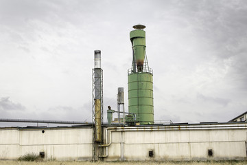 Obraz premium Industrial Factory